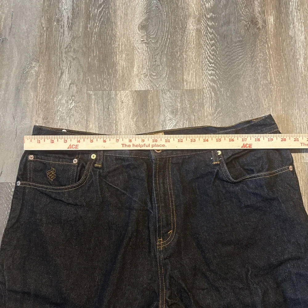 Rockwear Denim Men's 40x32 Black Jeans 100% Cotton Selvedge